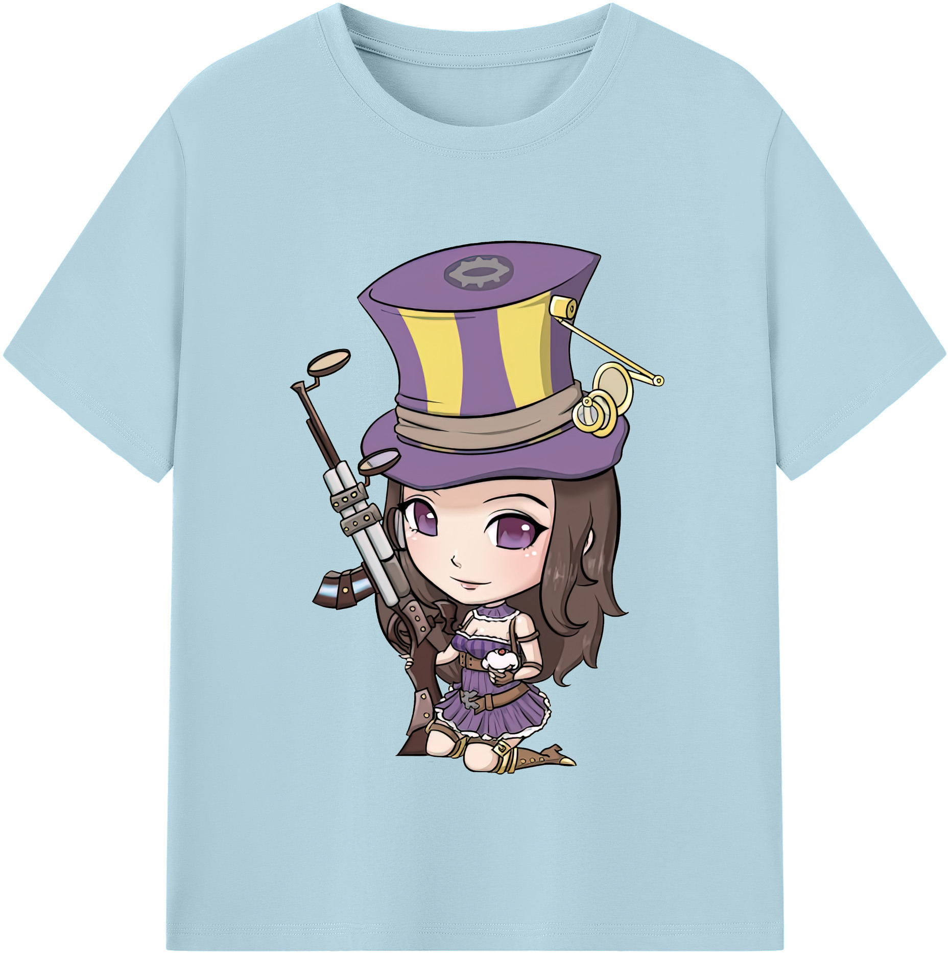 （画像用） リーグ・オブ・レジェンド League of Legends LOL 綿100％半袖Tシャツ（フロントプリント）